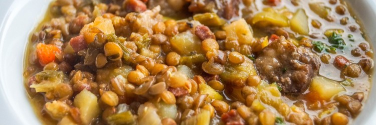 Lentilles et cuisson