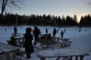 journée sous le soleil d’hiver